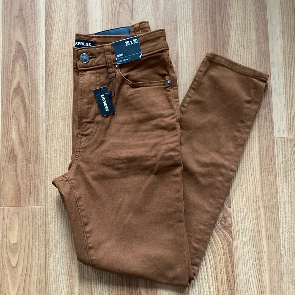 28x30 Express Hyper Stretch Skinny Jeans